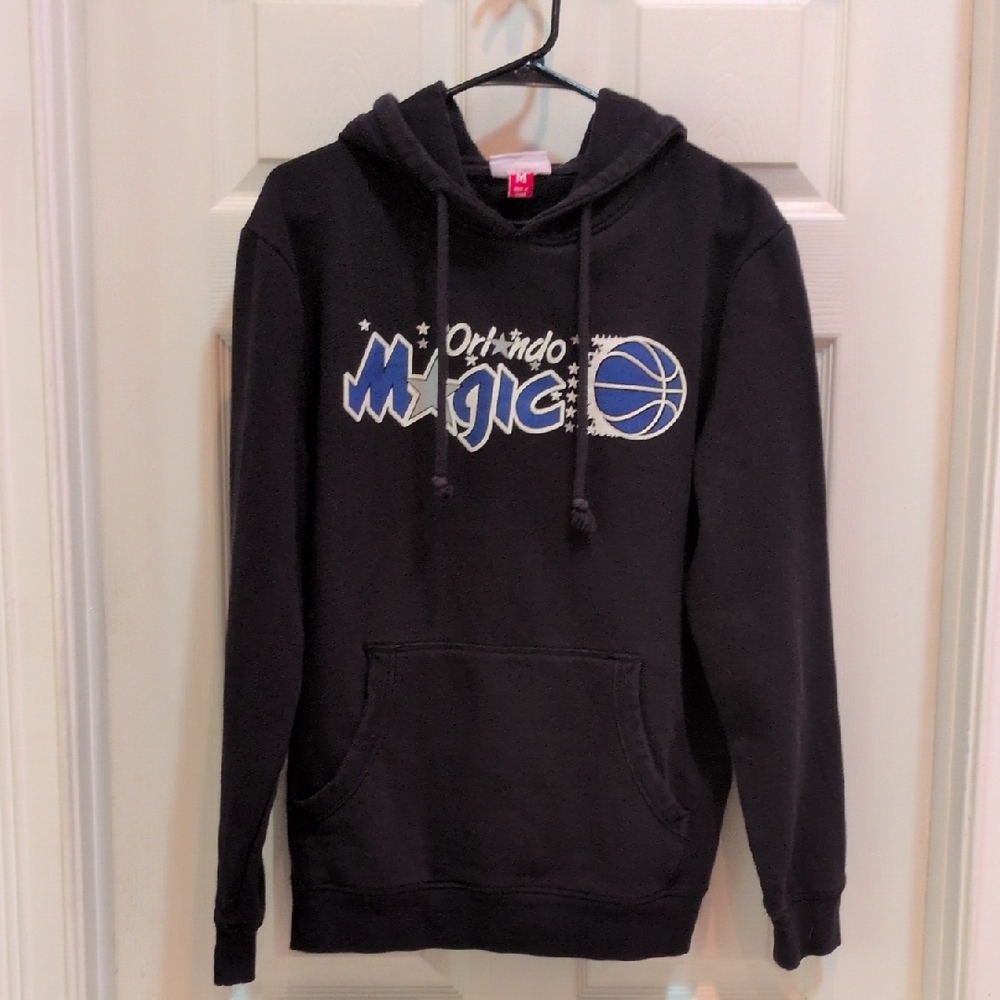 Mitchell & Ness Men's Orlando Magic Basketball Hoodie Men's Size Medium - Black